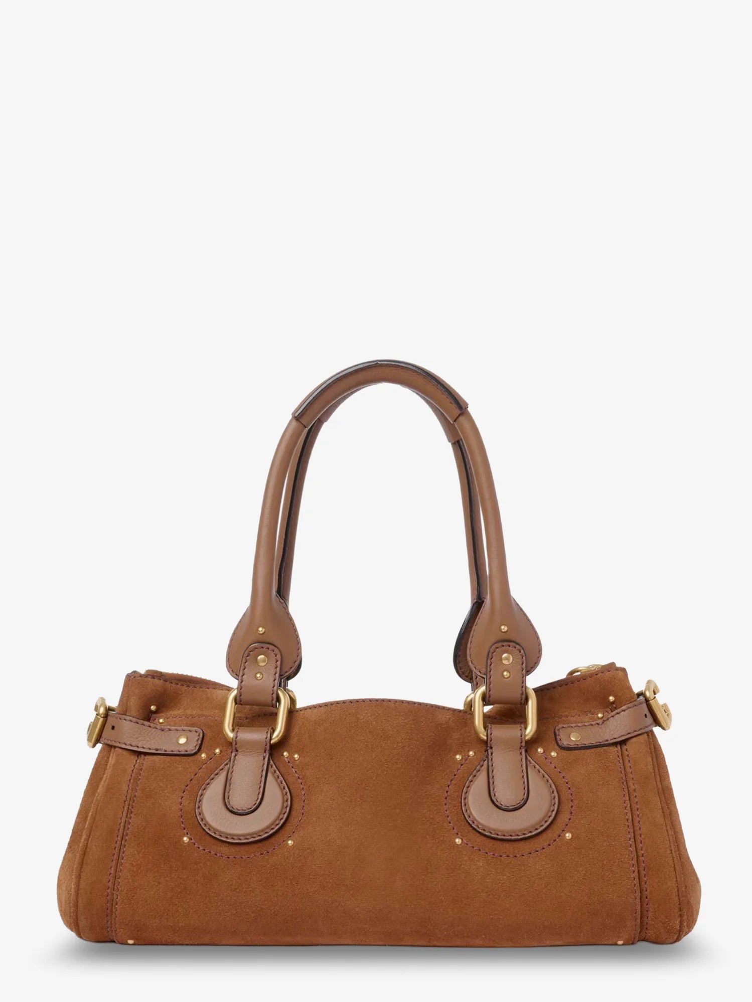 Paddington suede shoulder bag