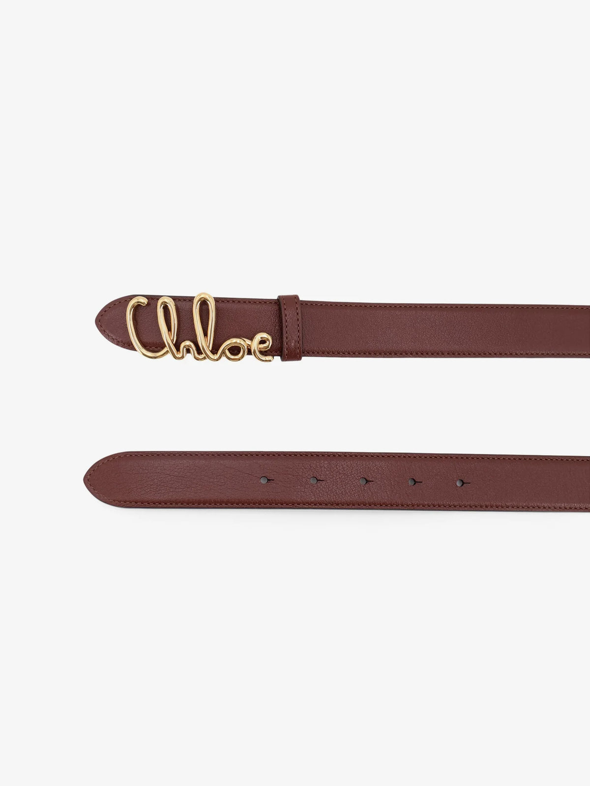 Iconic leather belt