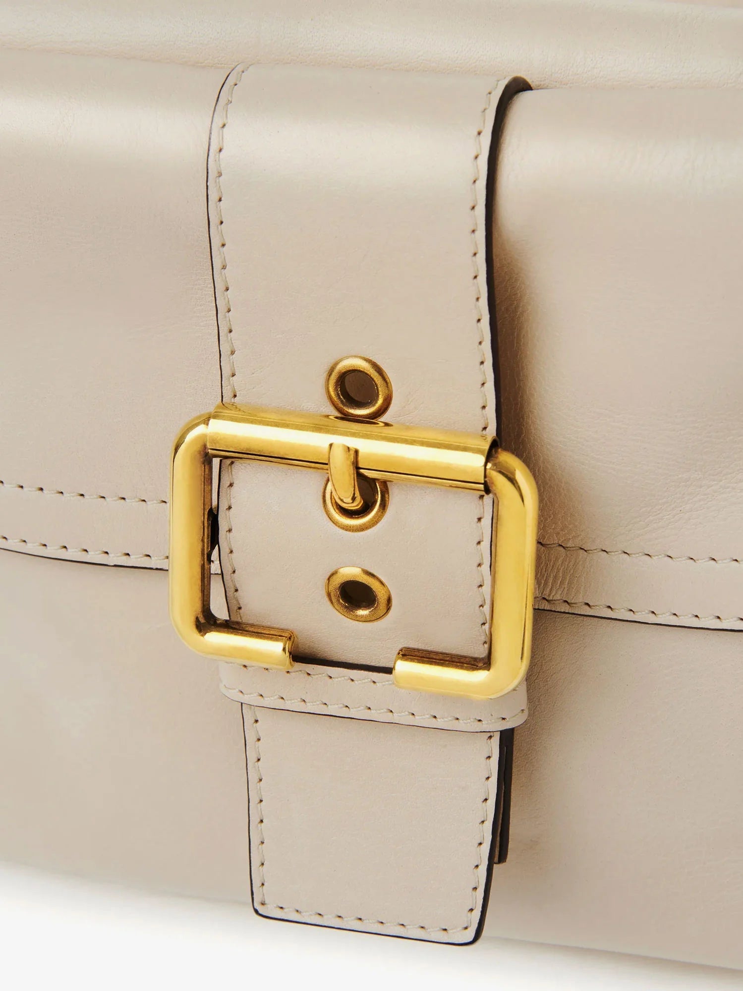 Medium Double Carry leather shoulder bag