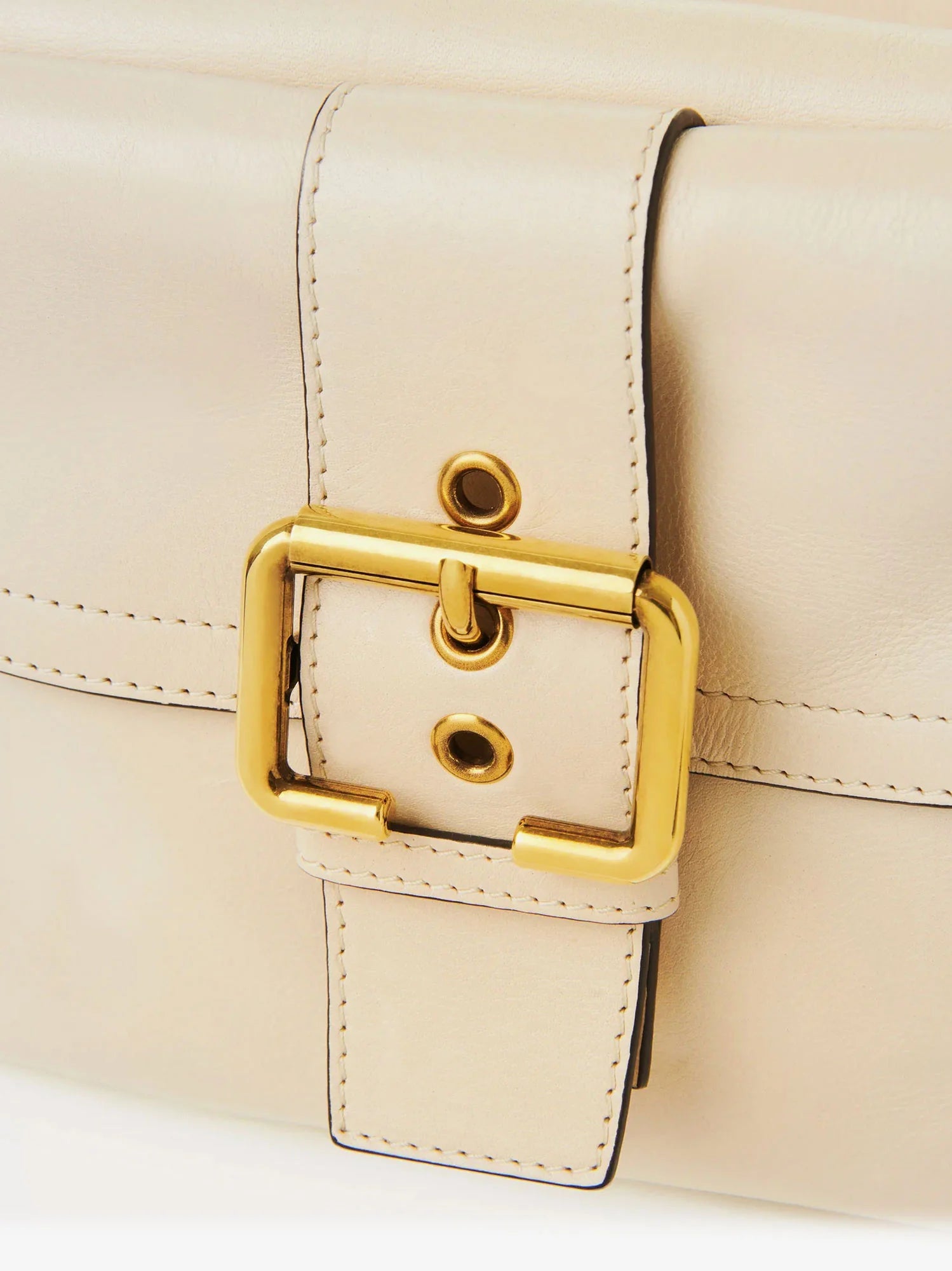 Medium Double Carry leather shoulder bag