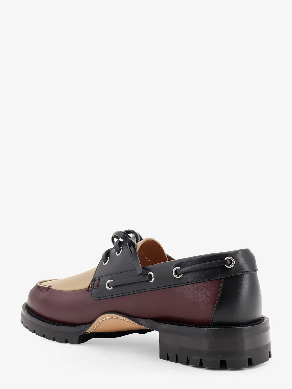 Archie Lug leather moccasin