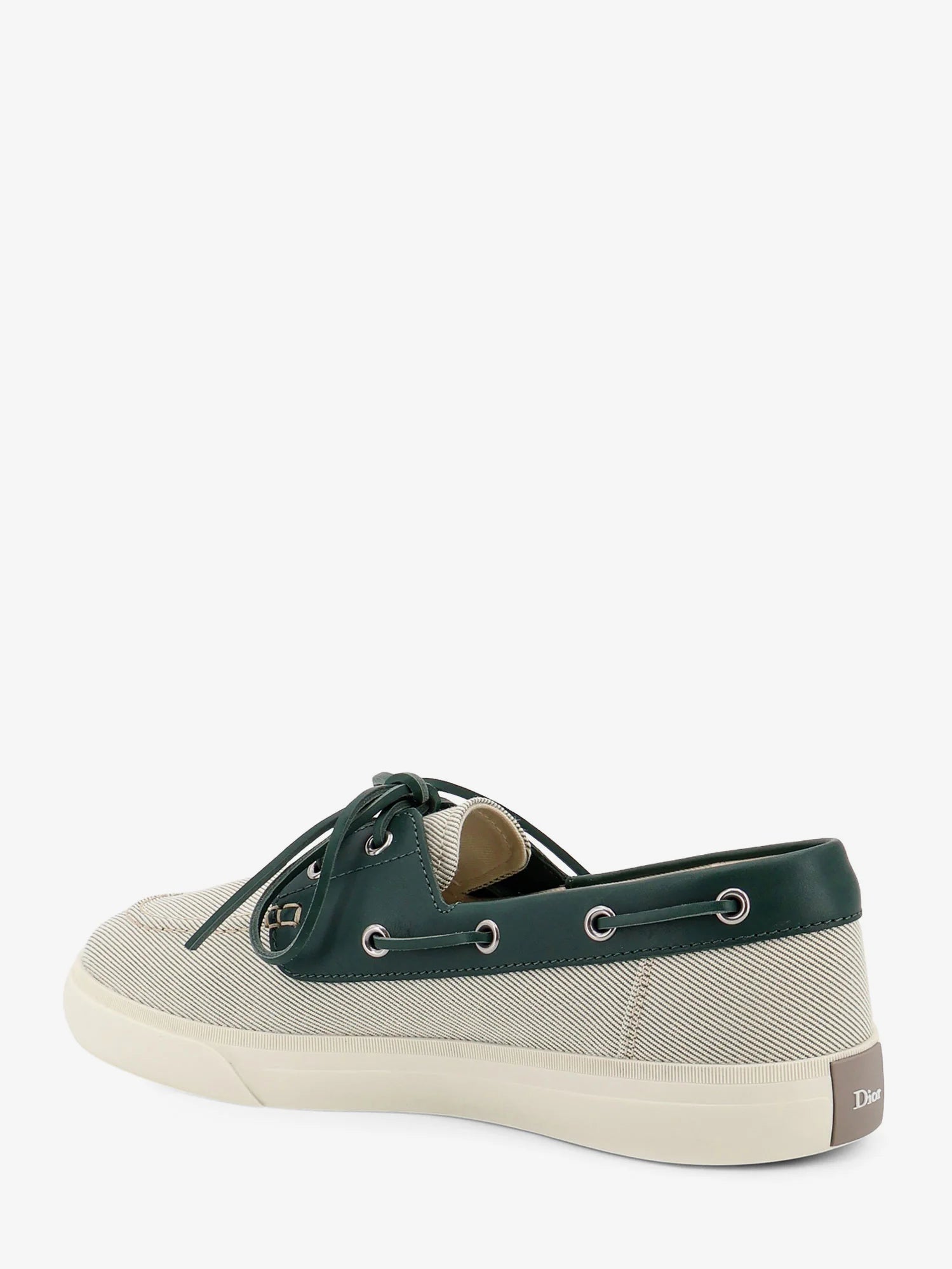 Chester Dioriviera canvas and leather loafers