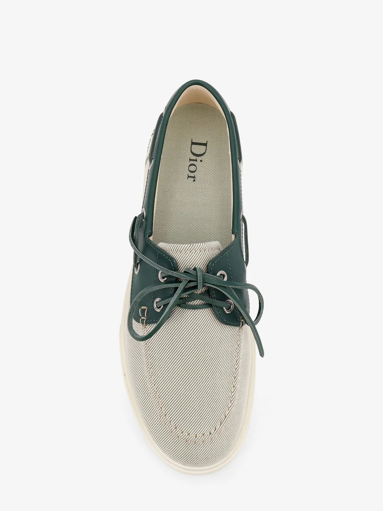 Chester Dioriviera canvas and leather loafers