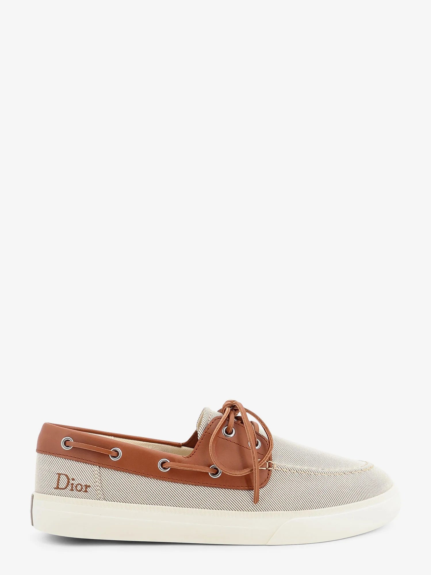 Chester Dioriviera canvas and leather loafers