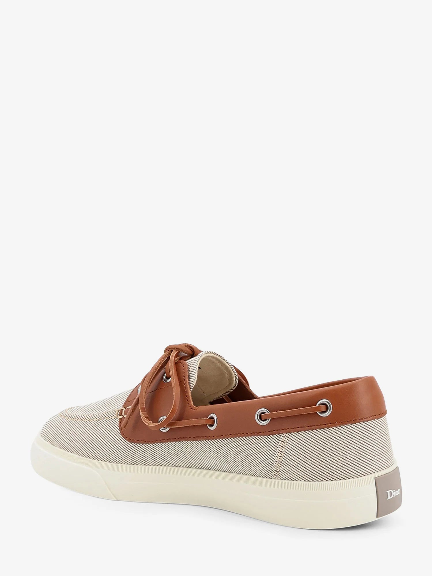 Chester Dioriviera canvas and leather loafers