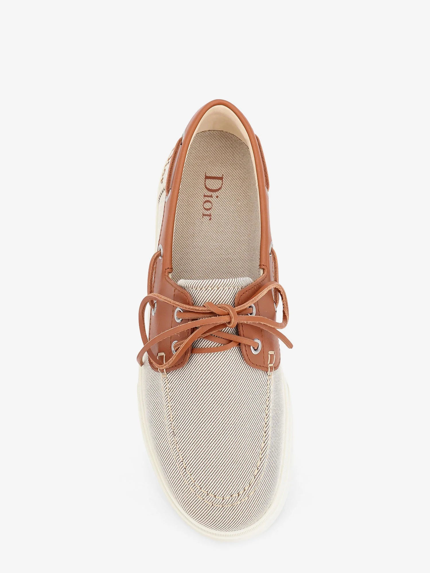 Chester Dioriviera canvas and leather loafers