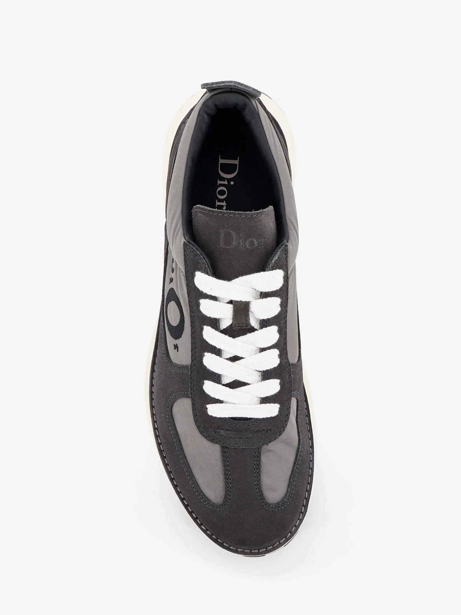 Dior Squash technical fabric and suede sneakers
