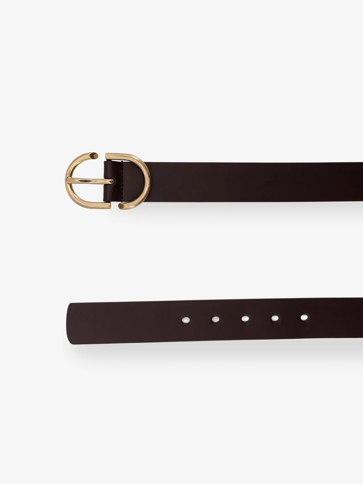 Leather belt