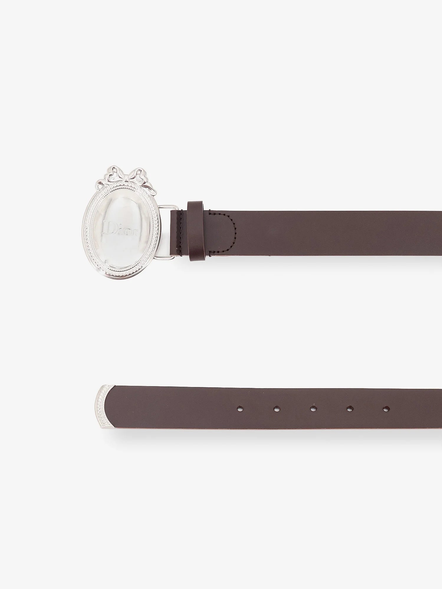 Dior Médaillon leather belt