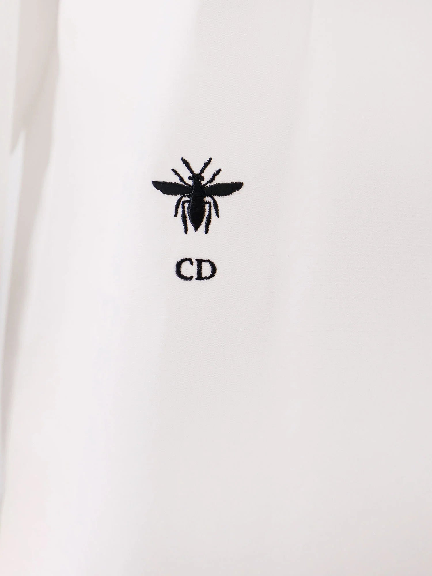 Cotton shirt with embroidery