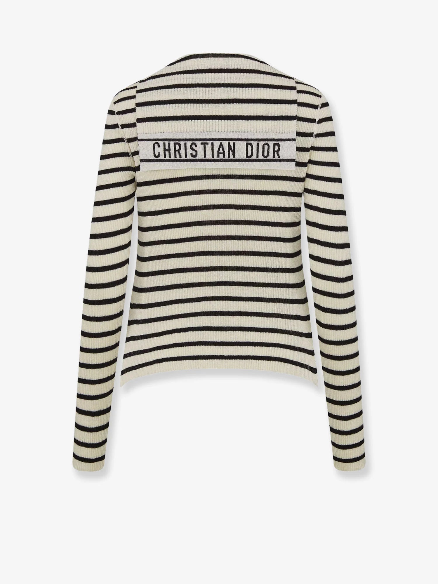 Dioriviera striped linen and silk sweater
