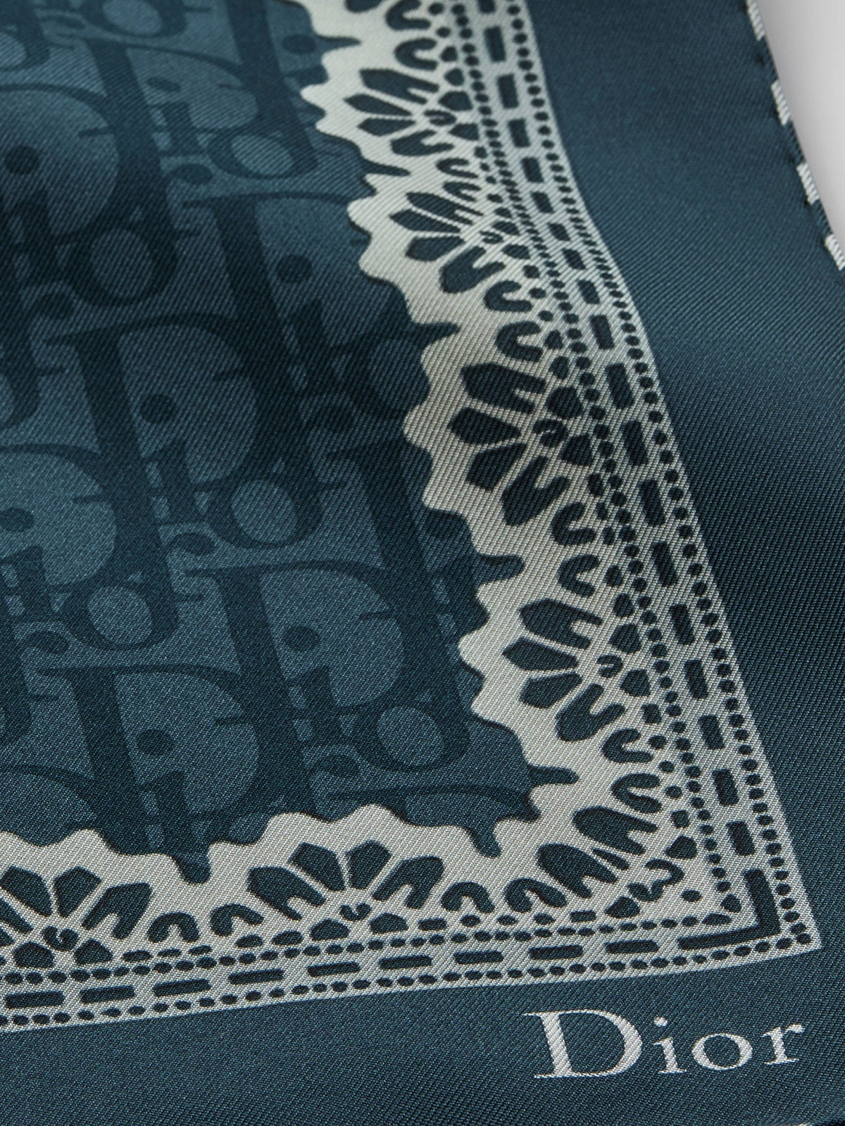 Dior Médaillon 70 squared silk foulard