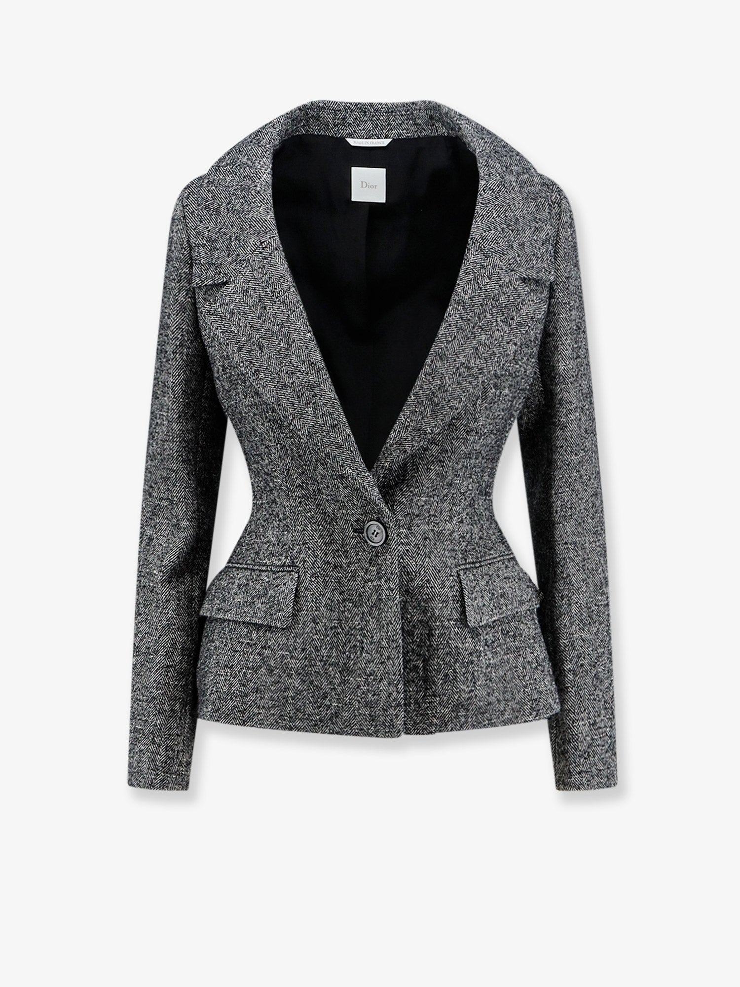 Bouclette Chevron Blazer