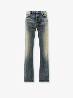 Cotton-blend skinny jeans