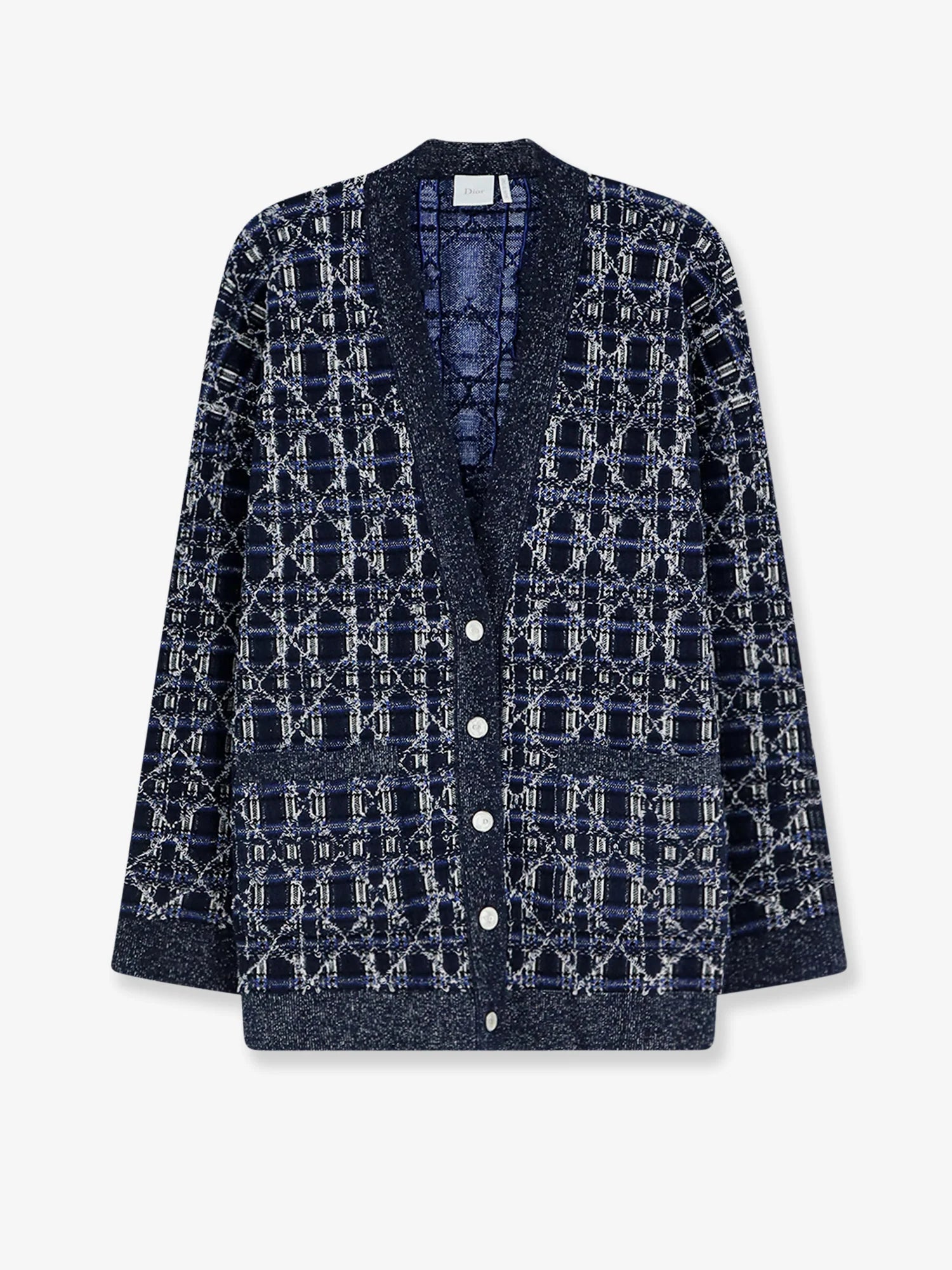 Cannage Oversize Cardigan