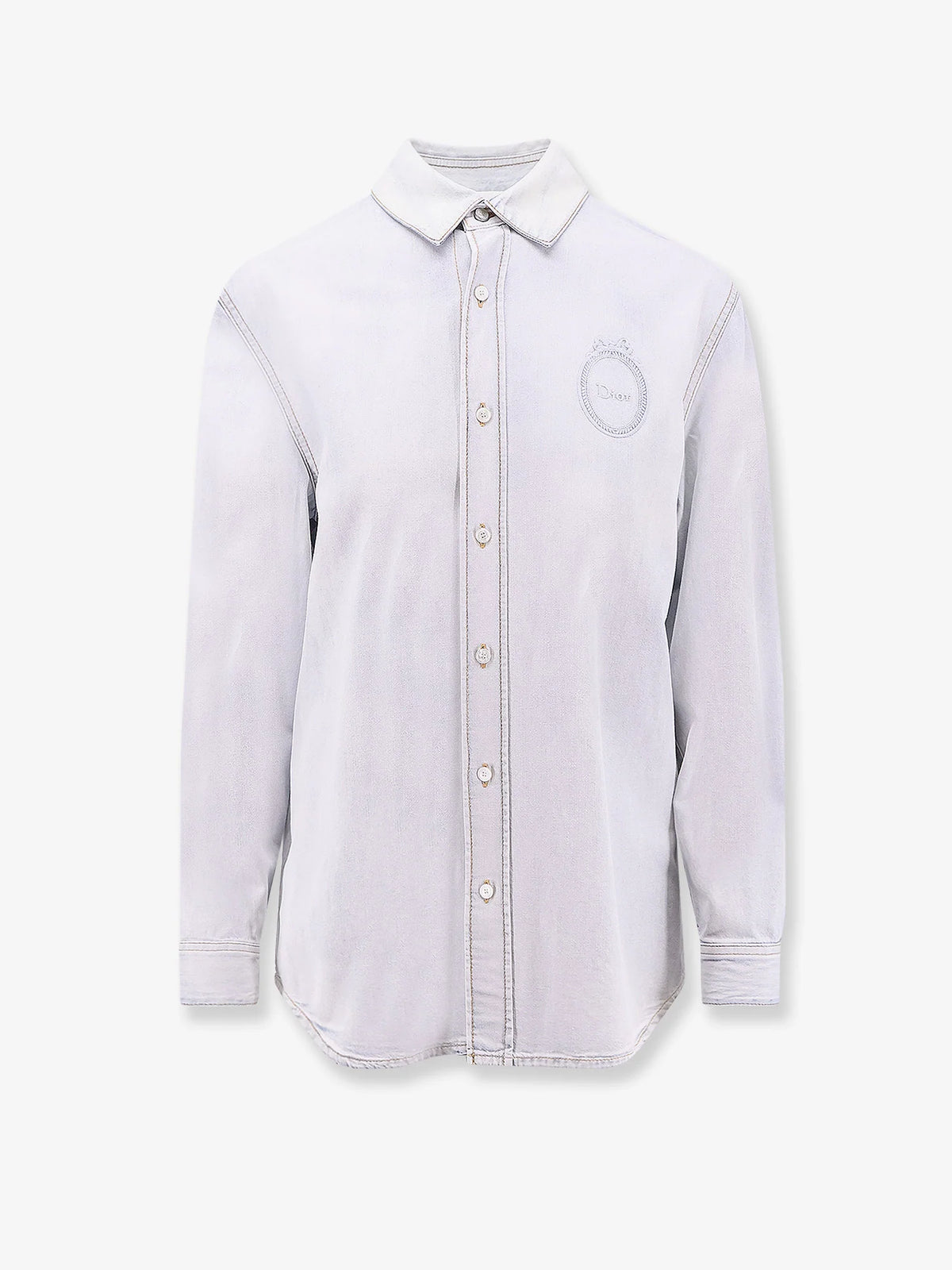 Cotton denim shirt
