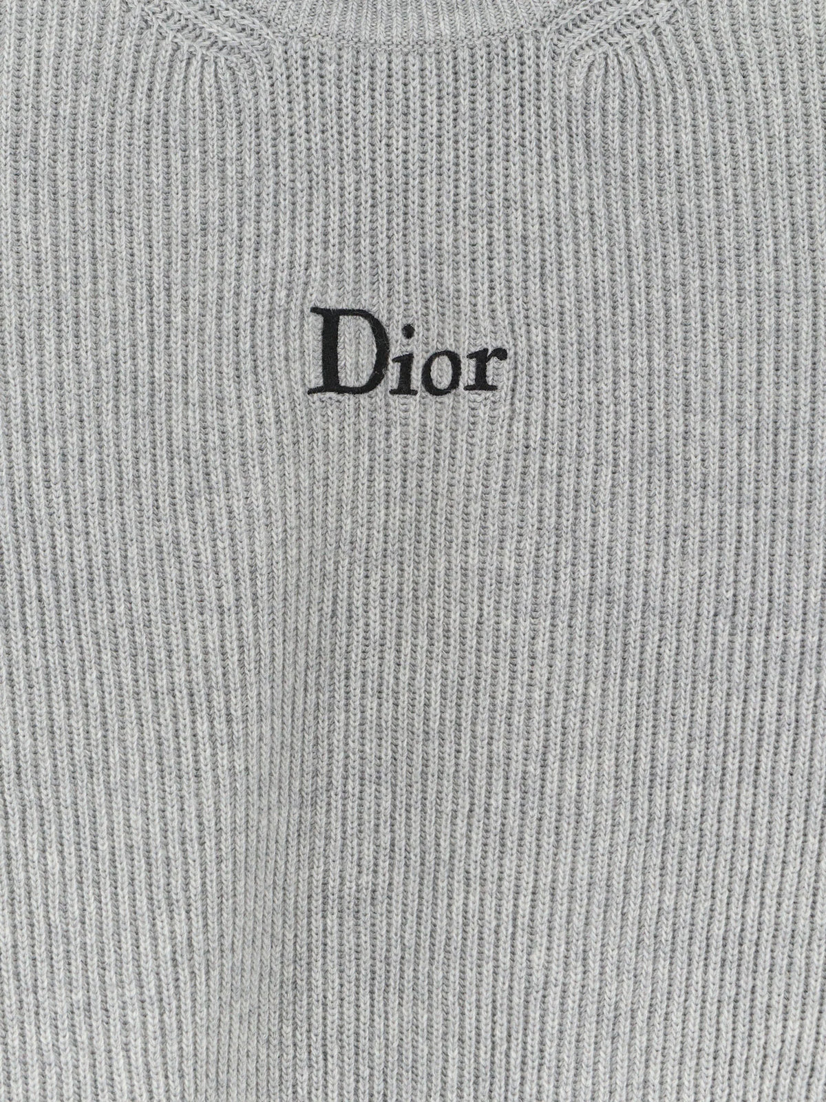 Ribbed wool and cashmere blend sweater