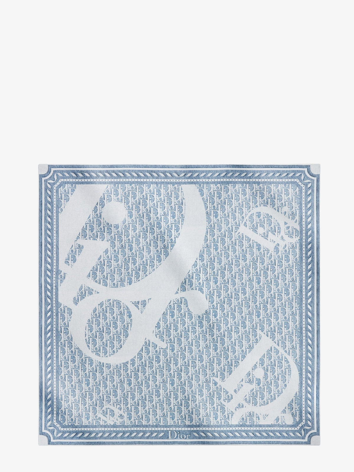 Silk twill scarf