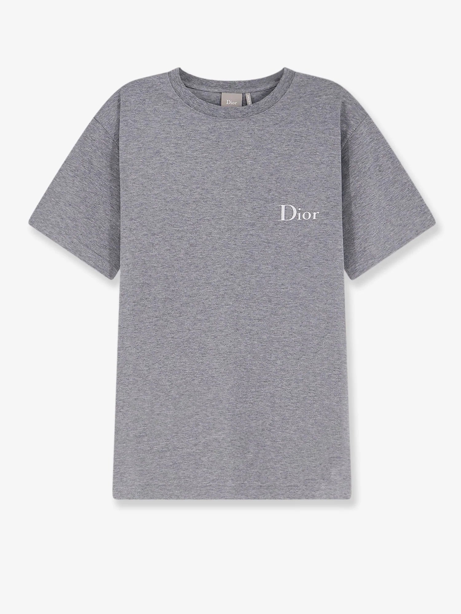 Cotton t-shirt with Dior embroidery