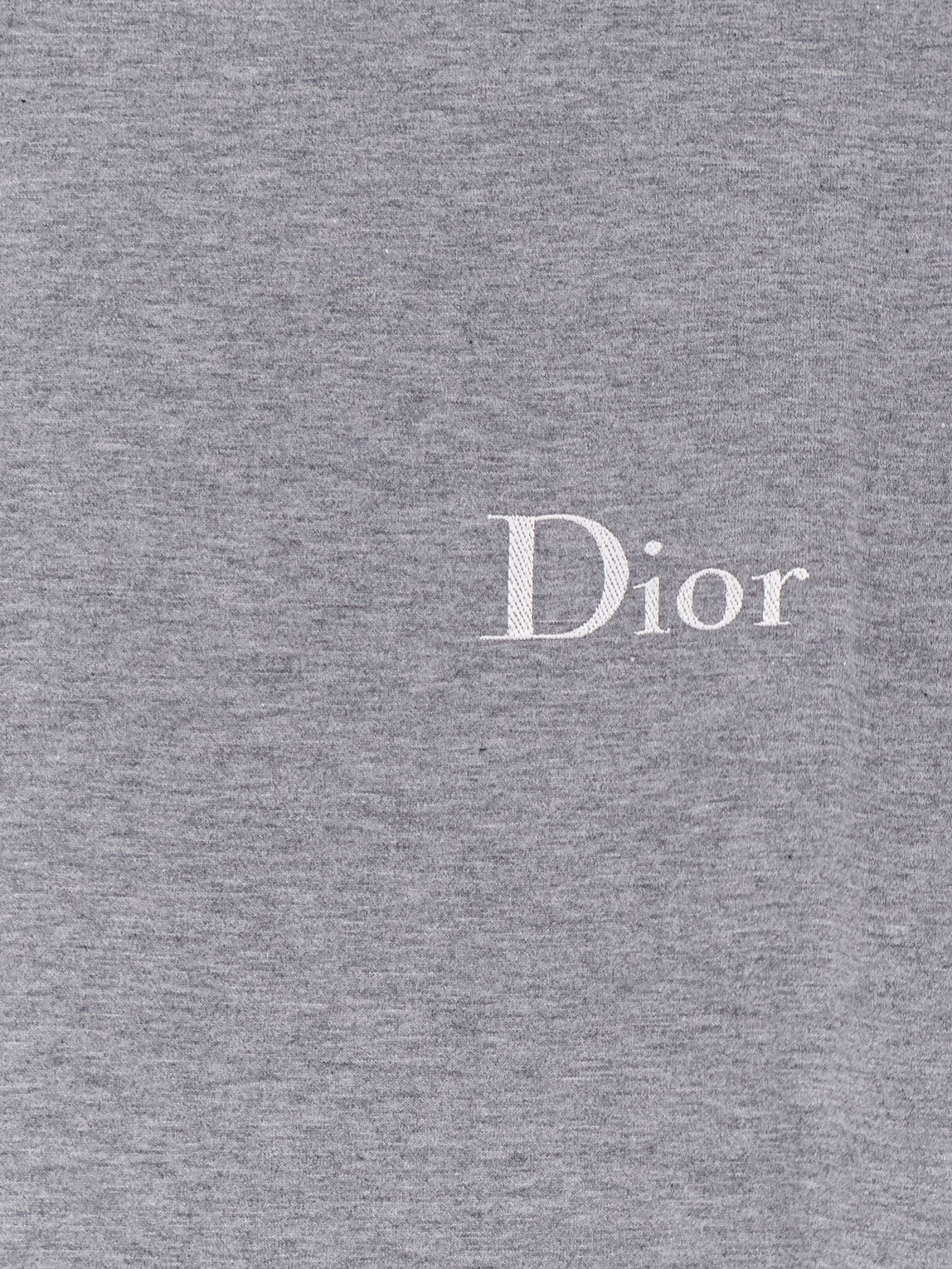 Cotton t-shirt with Dior embroidery