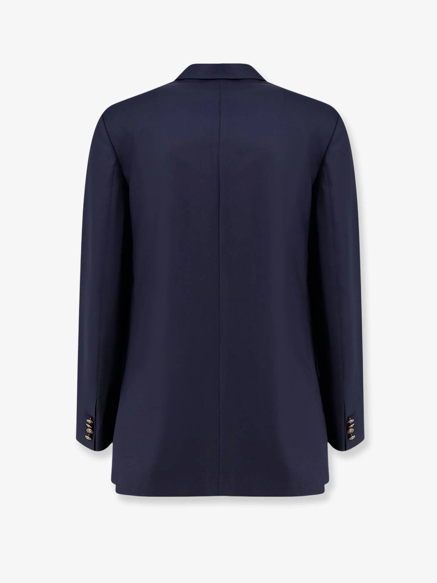 Double-breasted virgin wool blazer