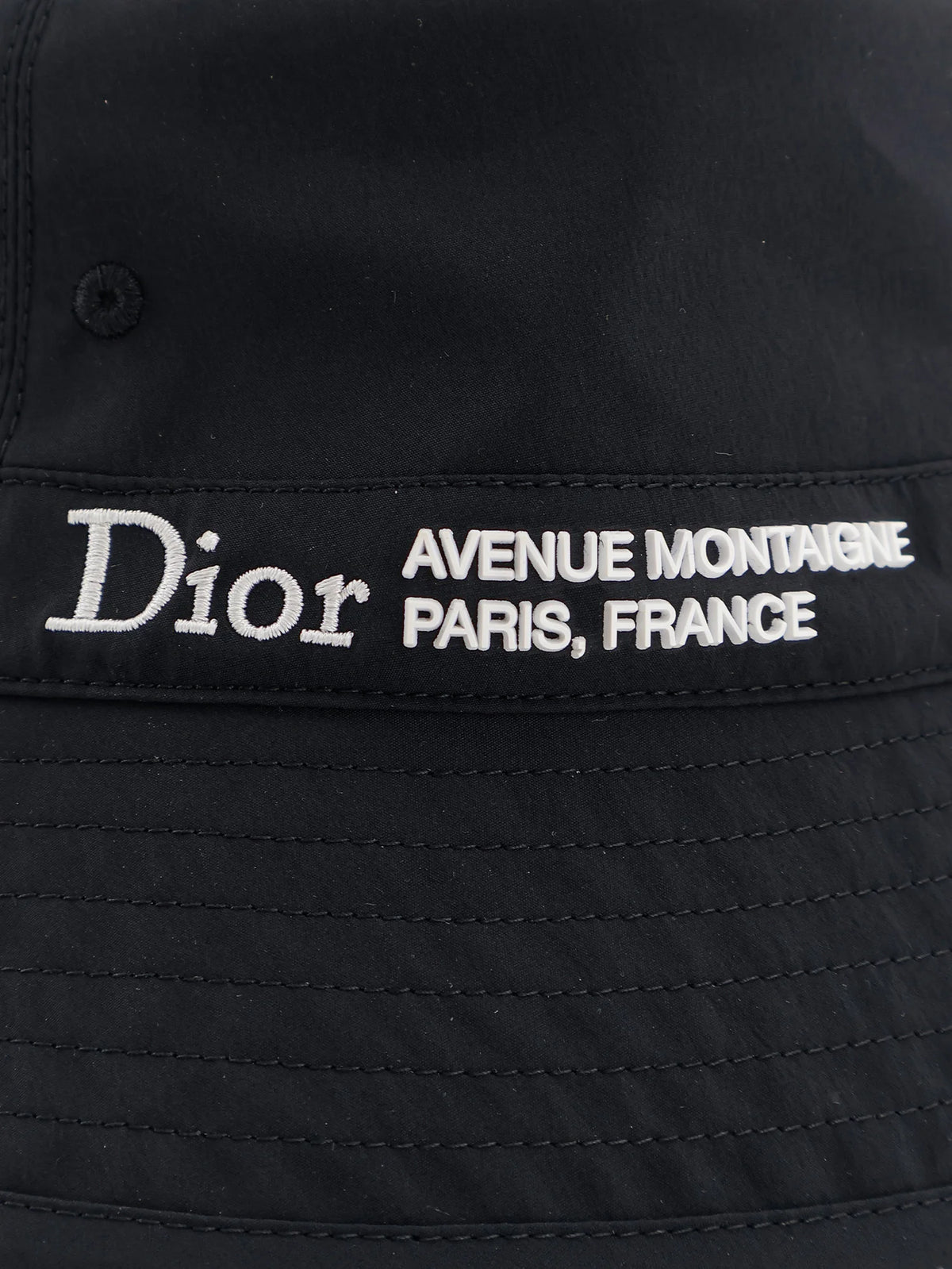 Dior Montaigne Cloche Hat in Technical Fabric
