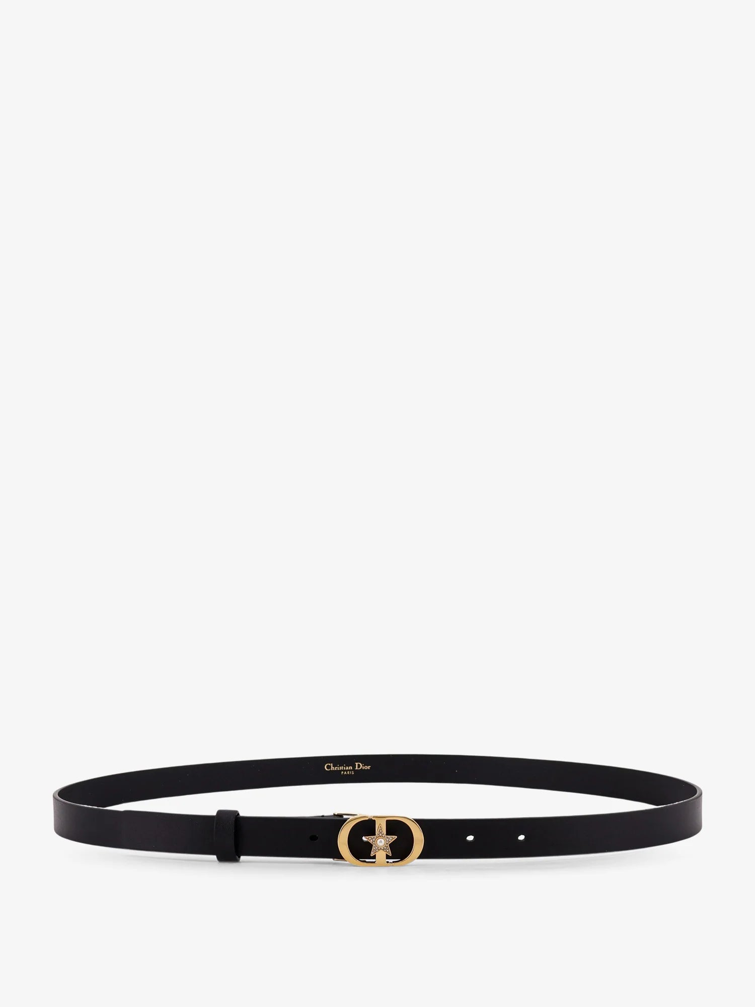 Lucky 30 Montaigne Star leather belt