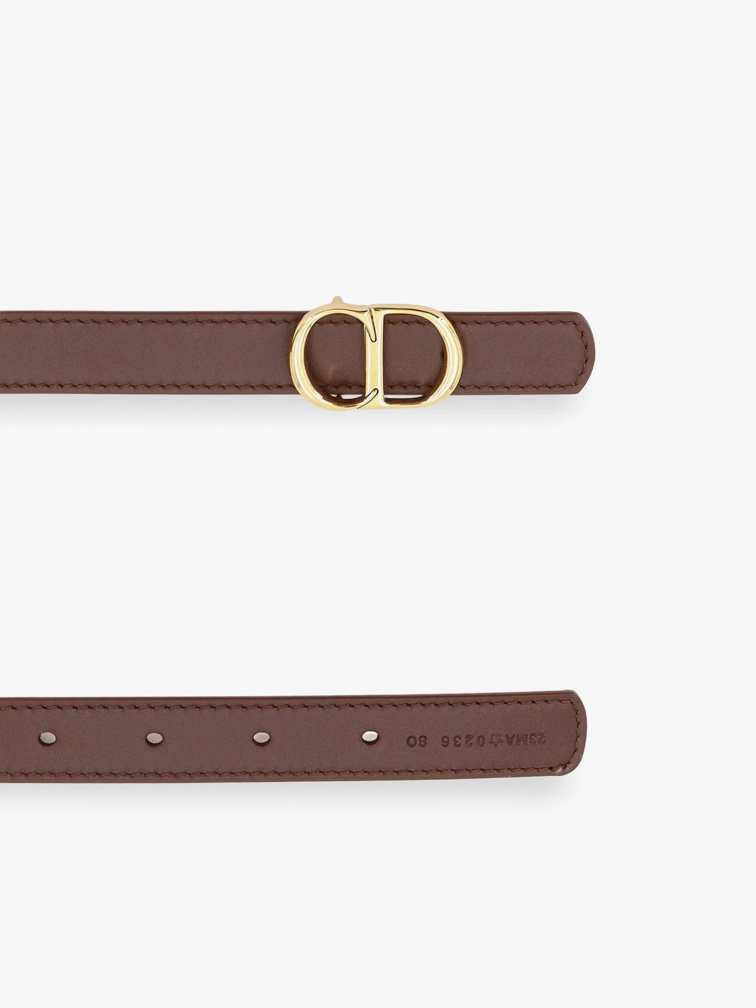 CD Icon Leather Belt