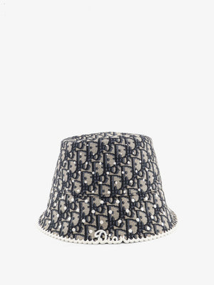 Teddy-D PolkaDior Oblique Narrow-Brimmed Bucket Hat