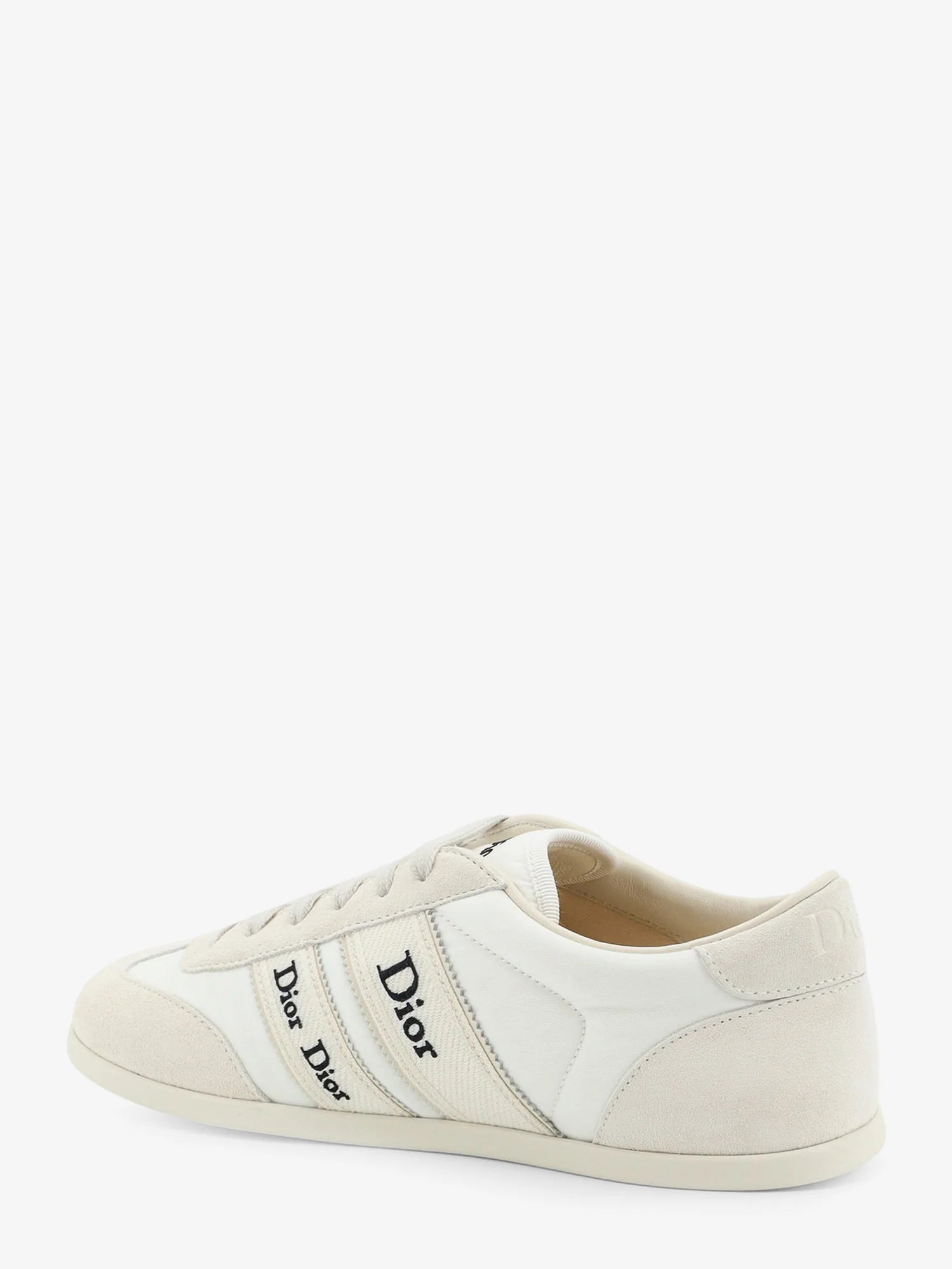 Leather Ribbon sneakers with embroidered logo on the side