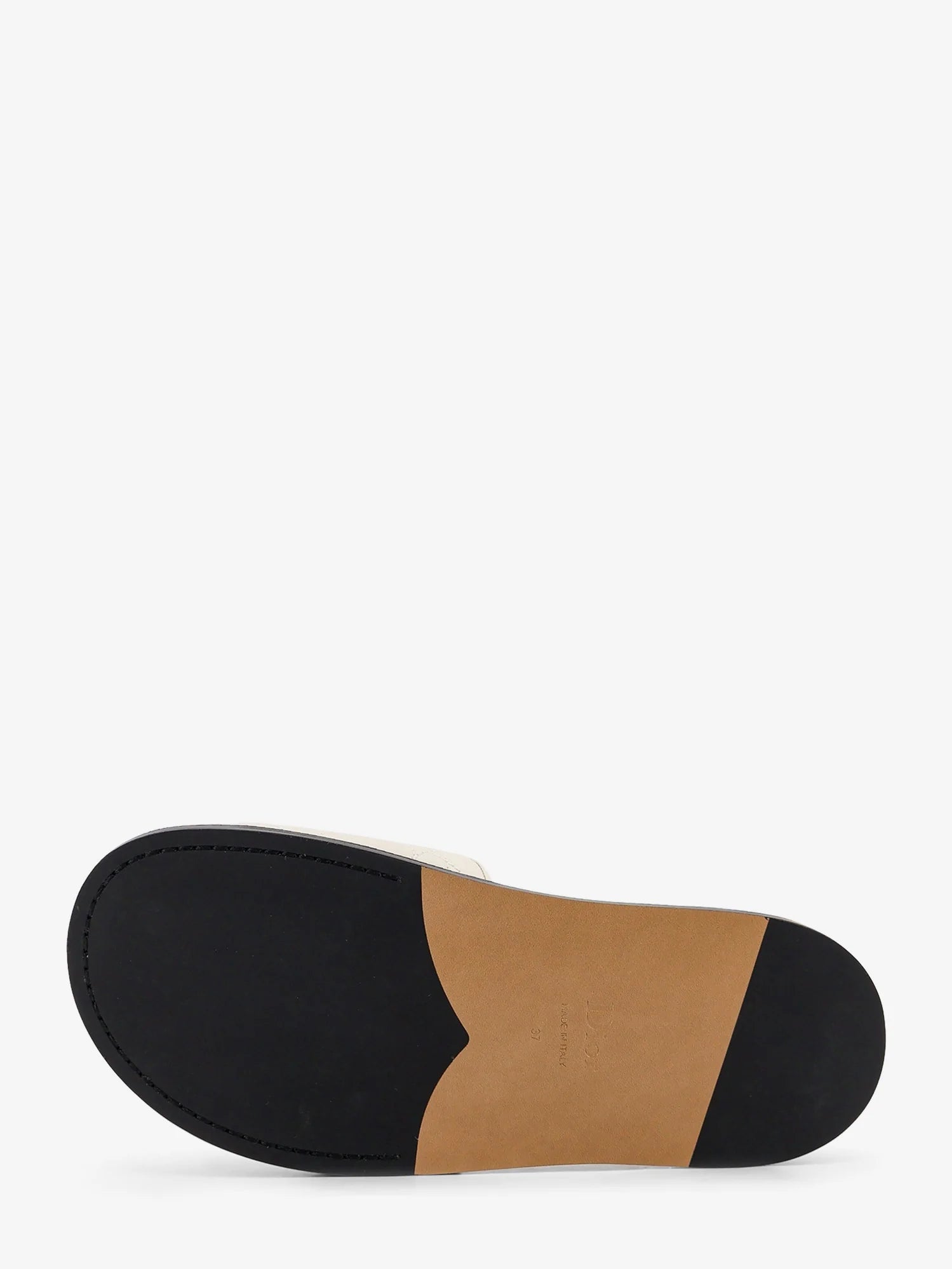Cannage quilted leather sandals