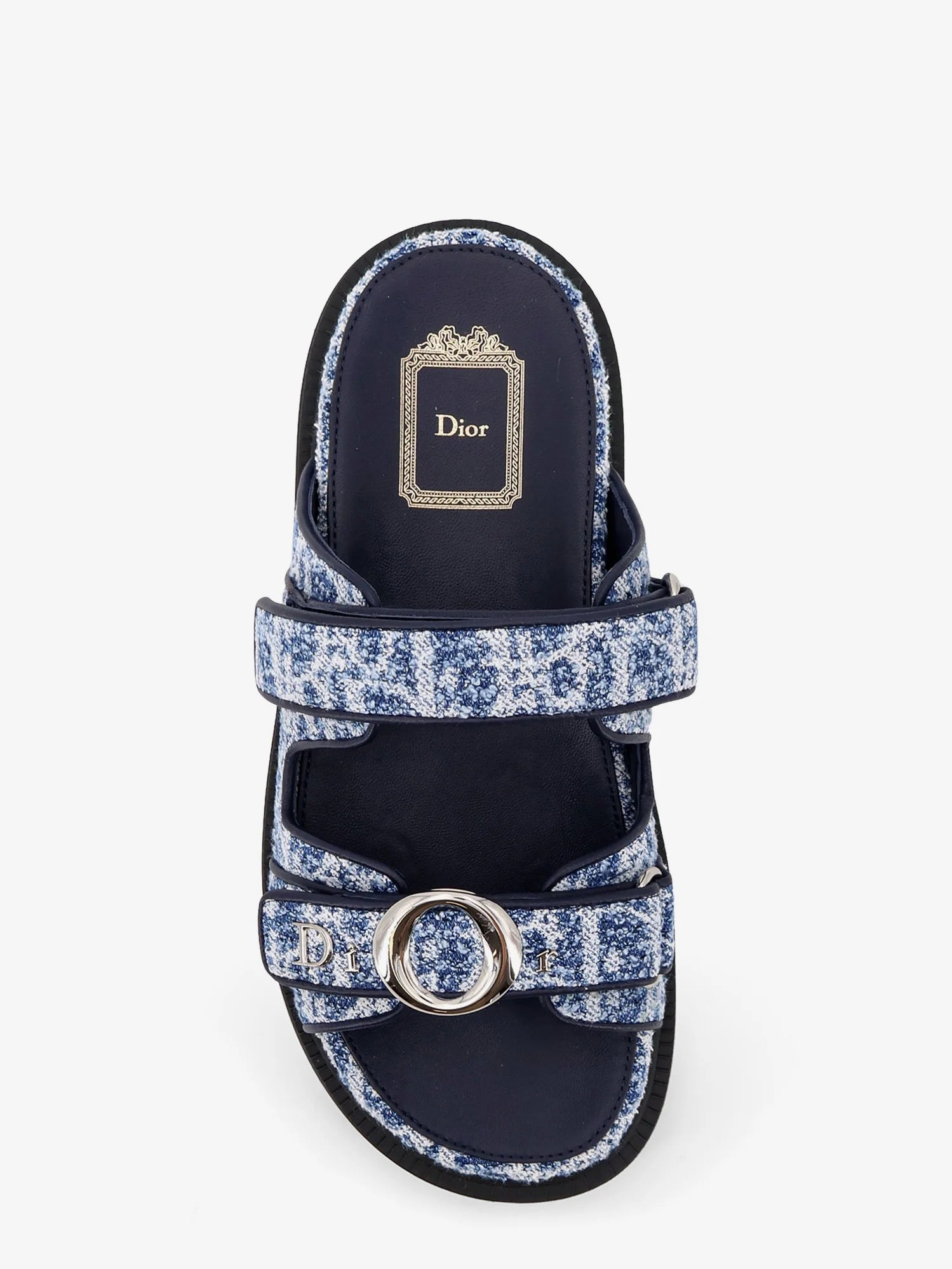 MyDior Dioriviera denim sandals