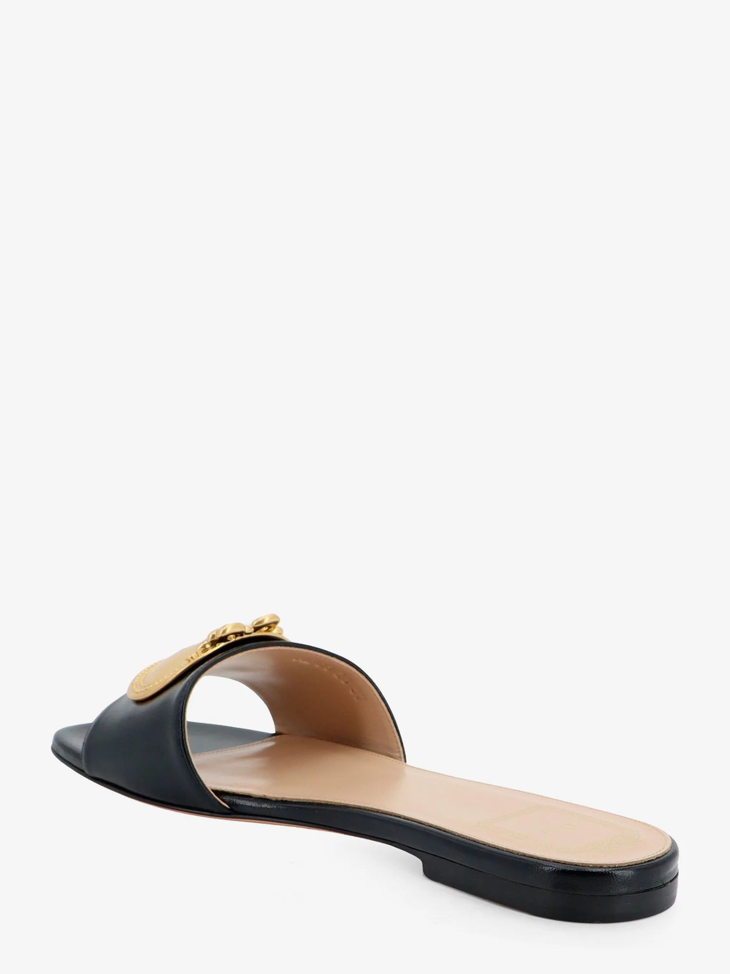 Dior Medaillon leather sandals
