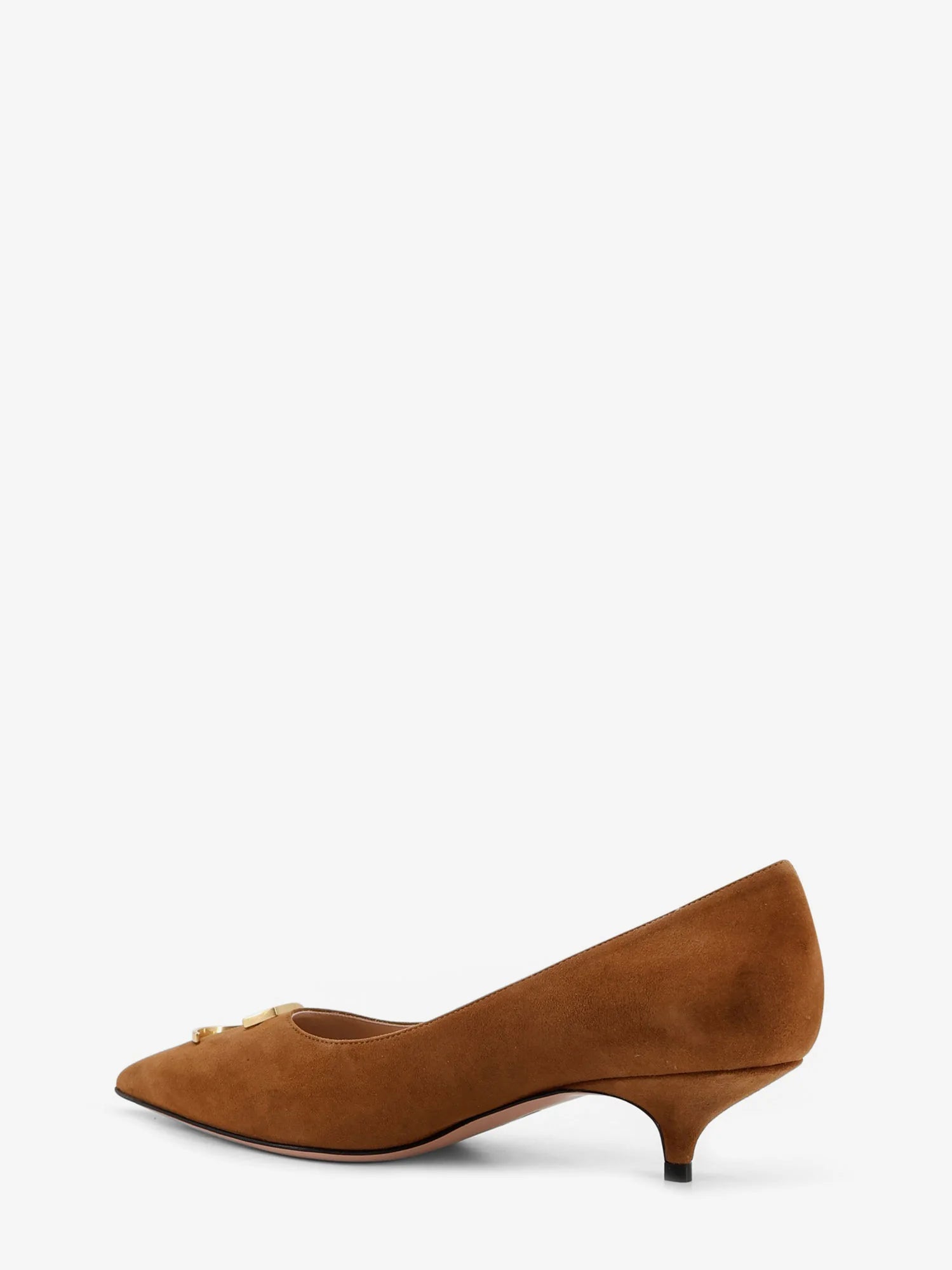 Dior Initials suede pumps with metal CD initials