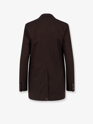 Voles striped viscose blazer