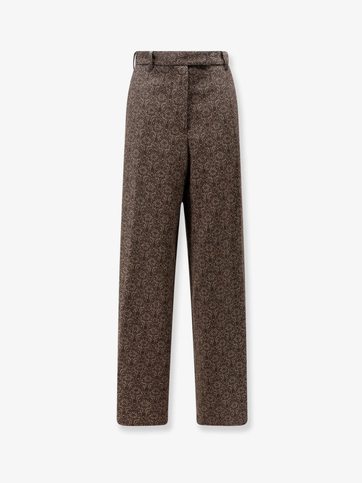 Penn embroidered viscose trousers