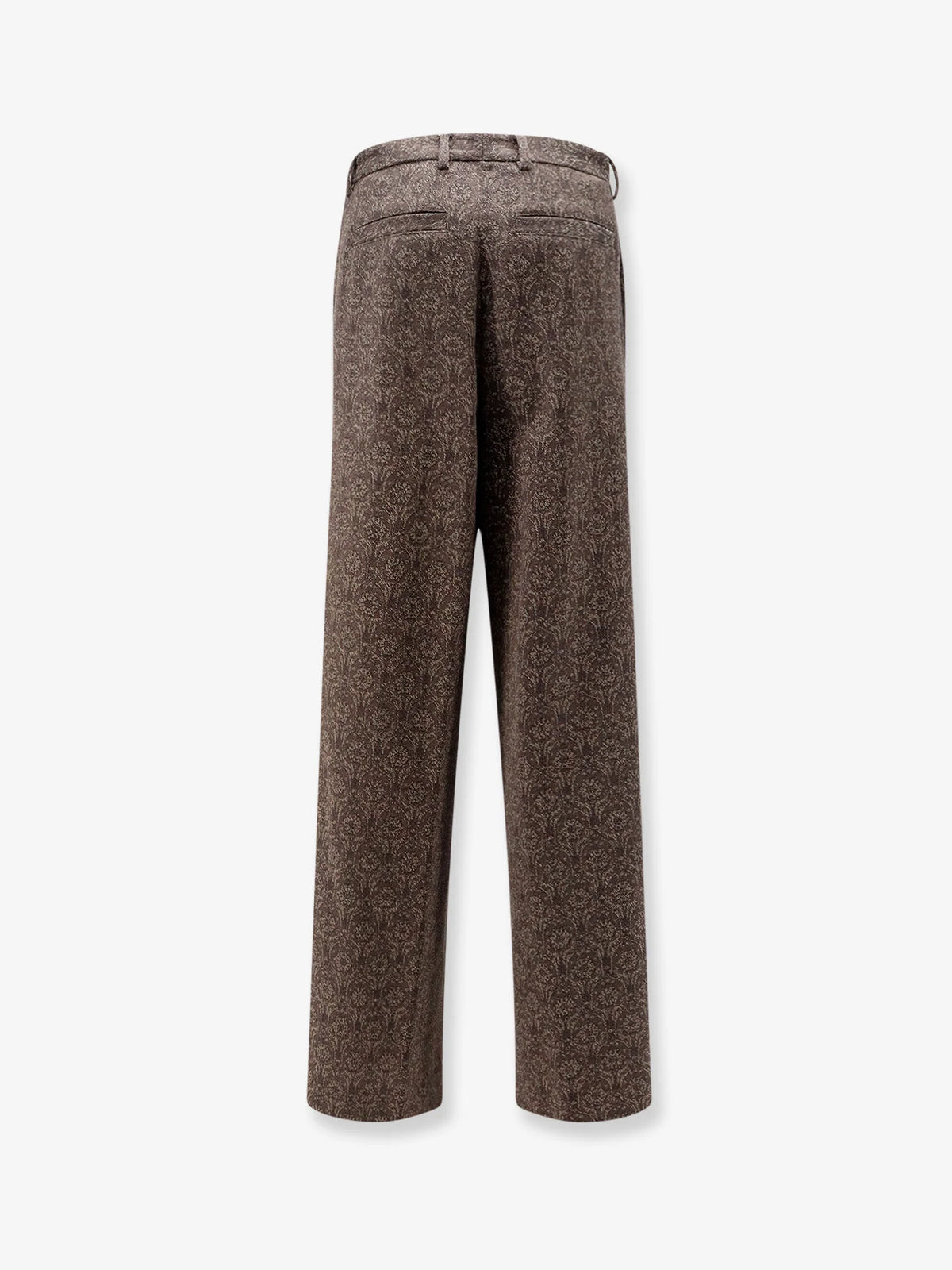 Penn embroidered viscose trousers
