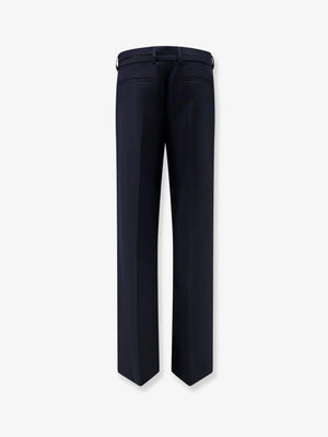 Presta wool trousers with belt