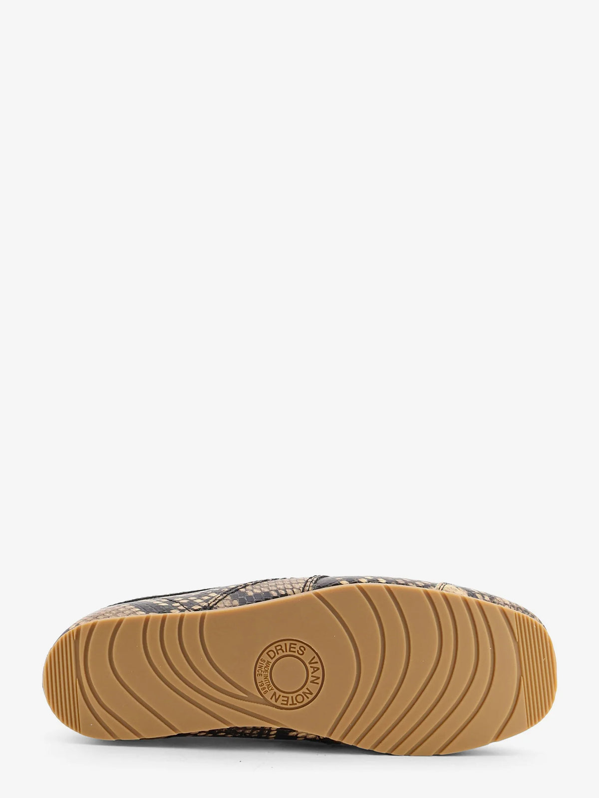 Low-Top Animal Pattern Sneakers