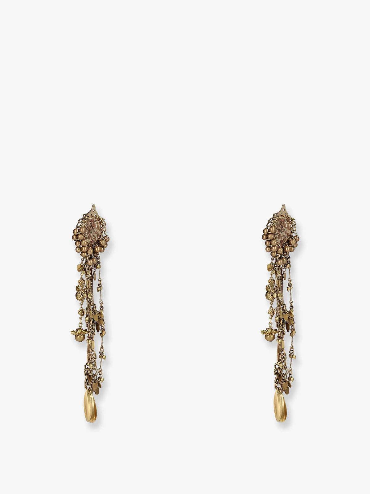Brass earrings