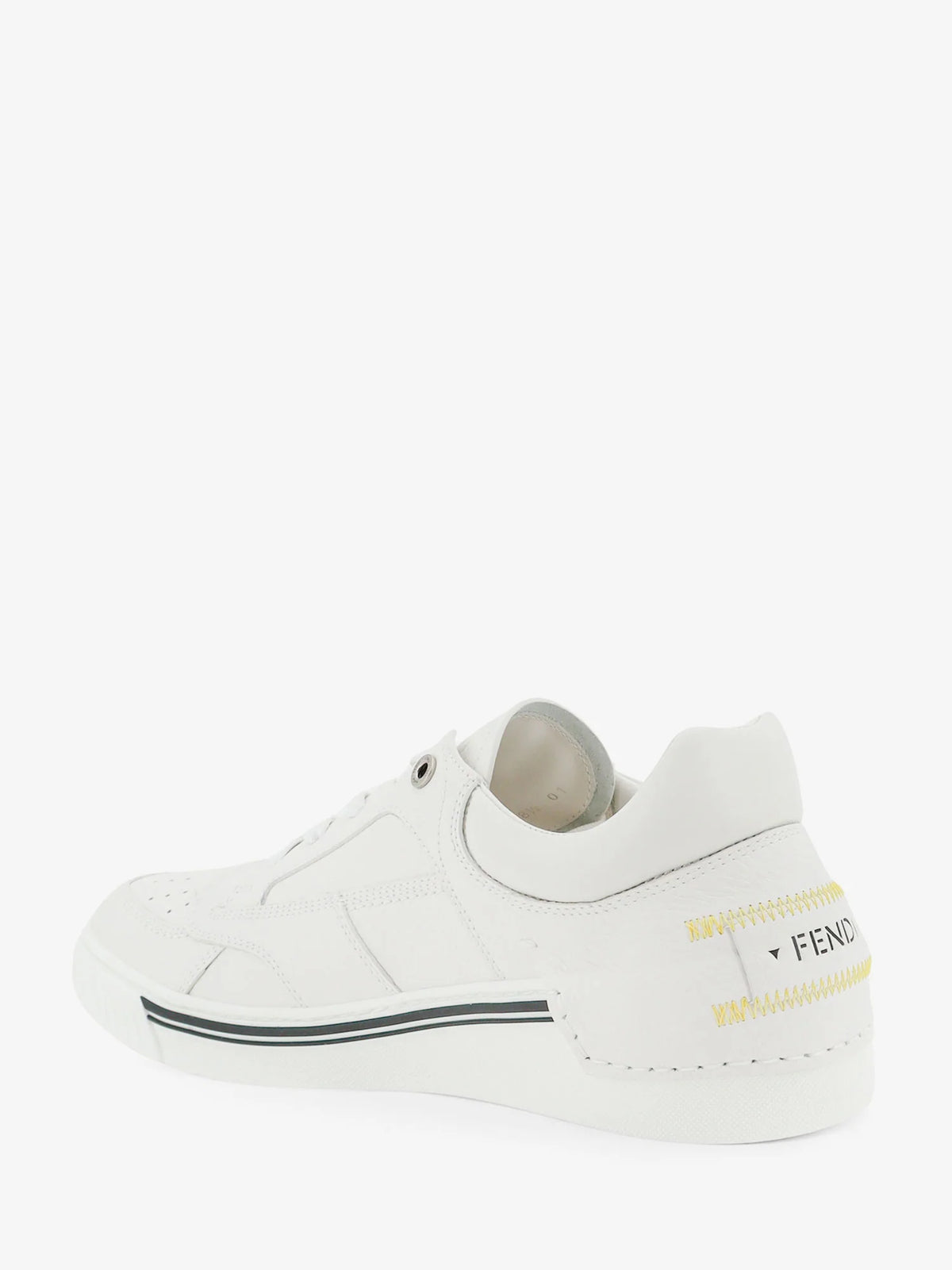 Fender leather sneakers