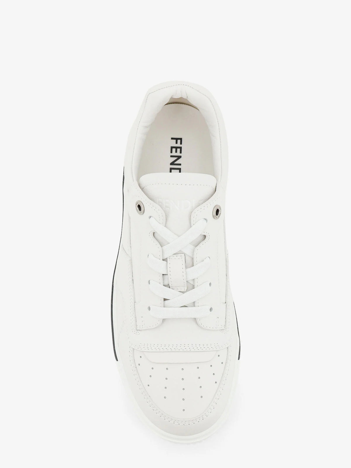 Fender leather sneakers