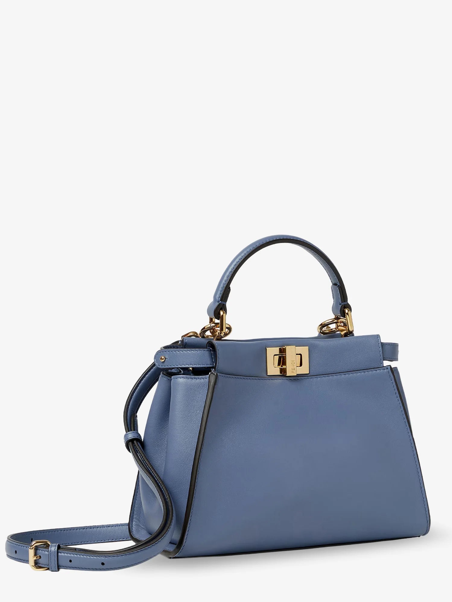 Peekaboo Mini hammered leather handbag