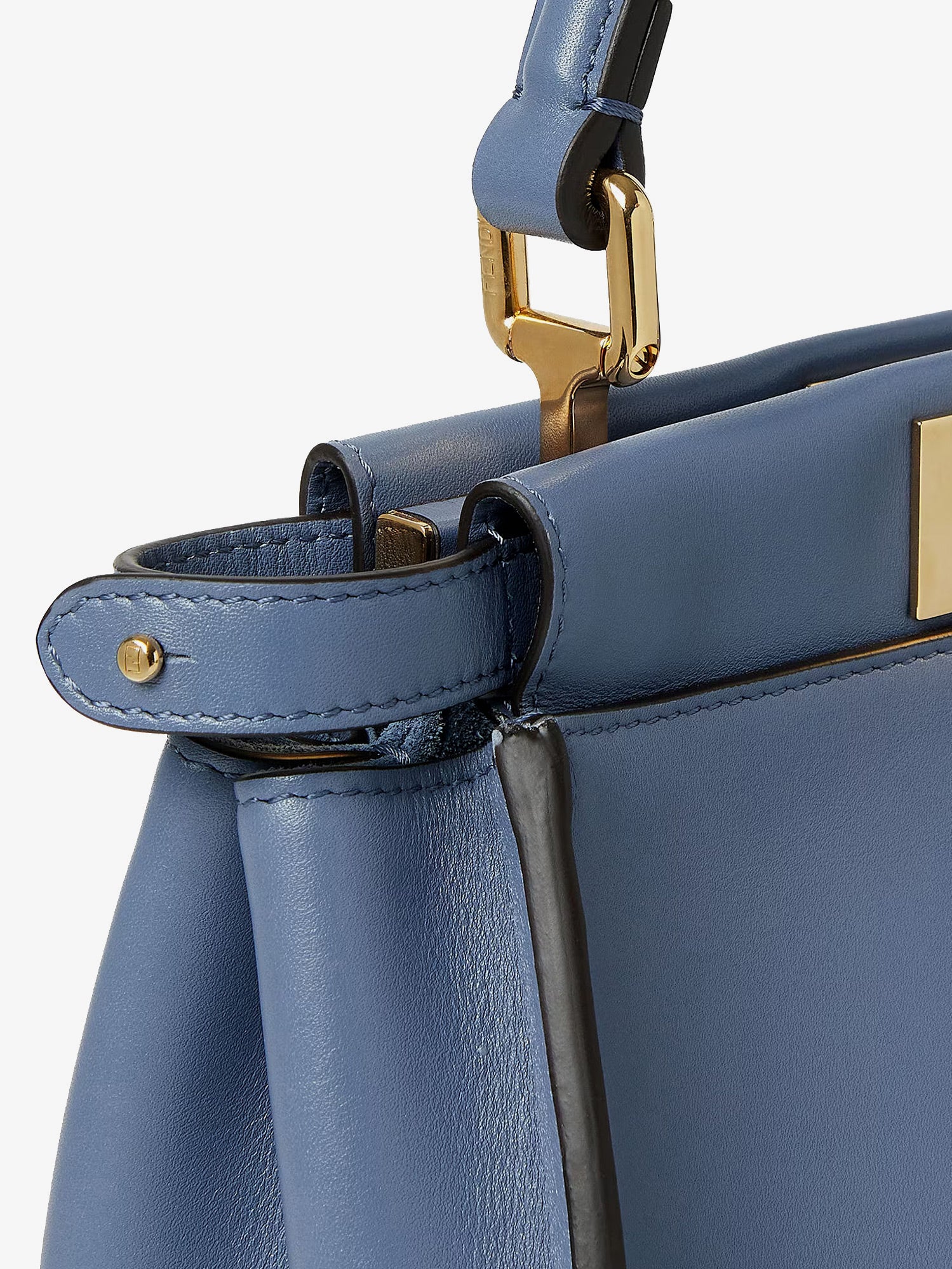 Peekaboo Mini hammered leather handbag