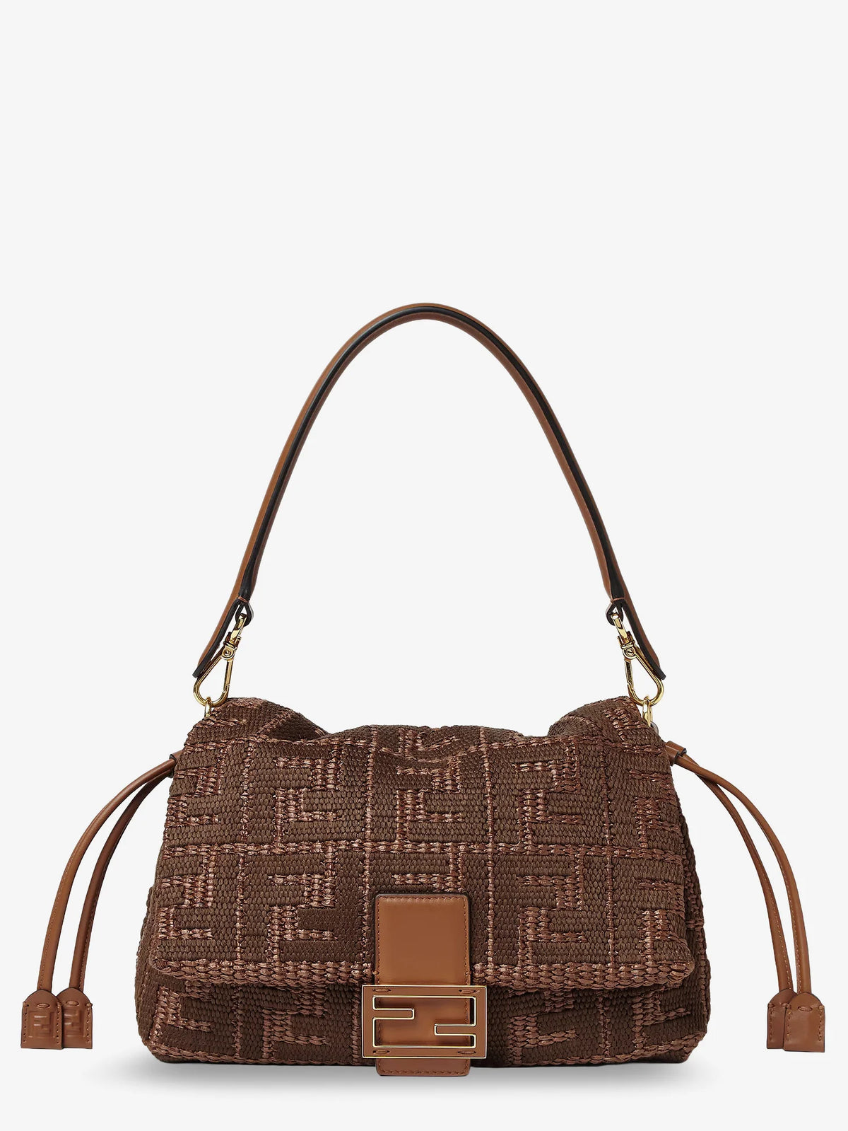 Mamma Baguette Light Denim crossbody bag