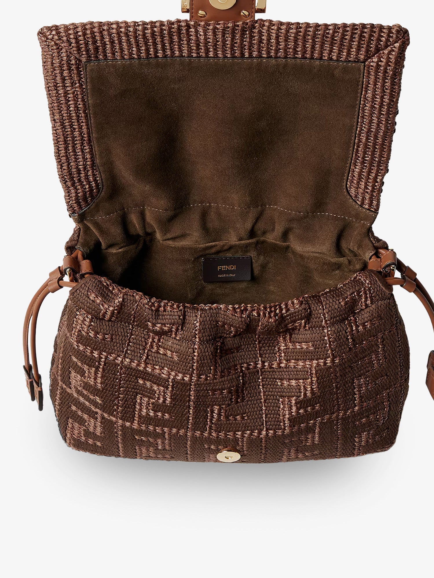 Mamma Baguette Light Denim crossbody bag