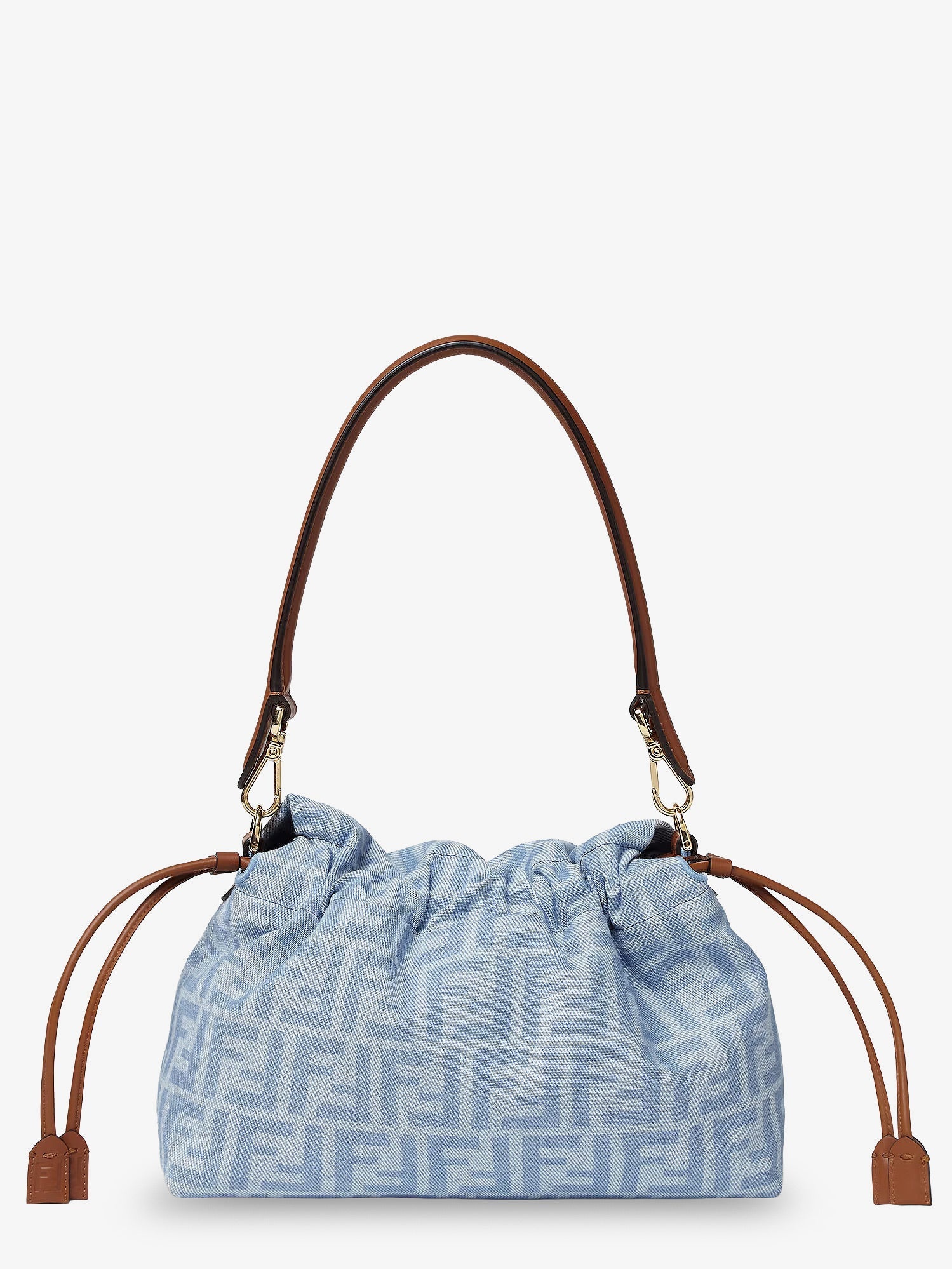 Mamma Baguette Light Denim crossbody bag