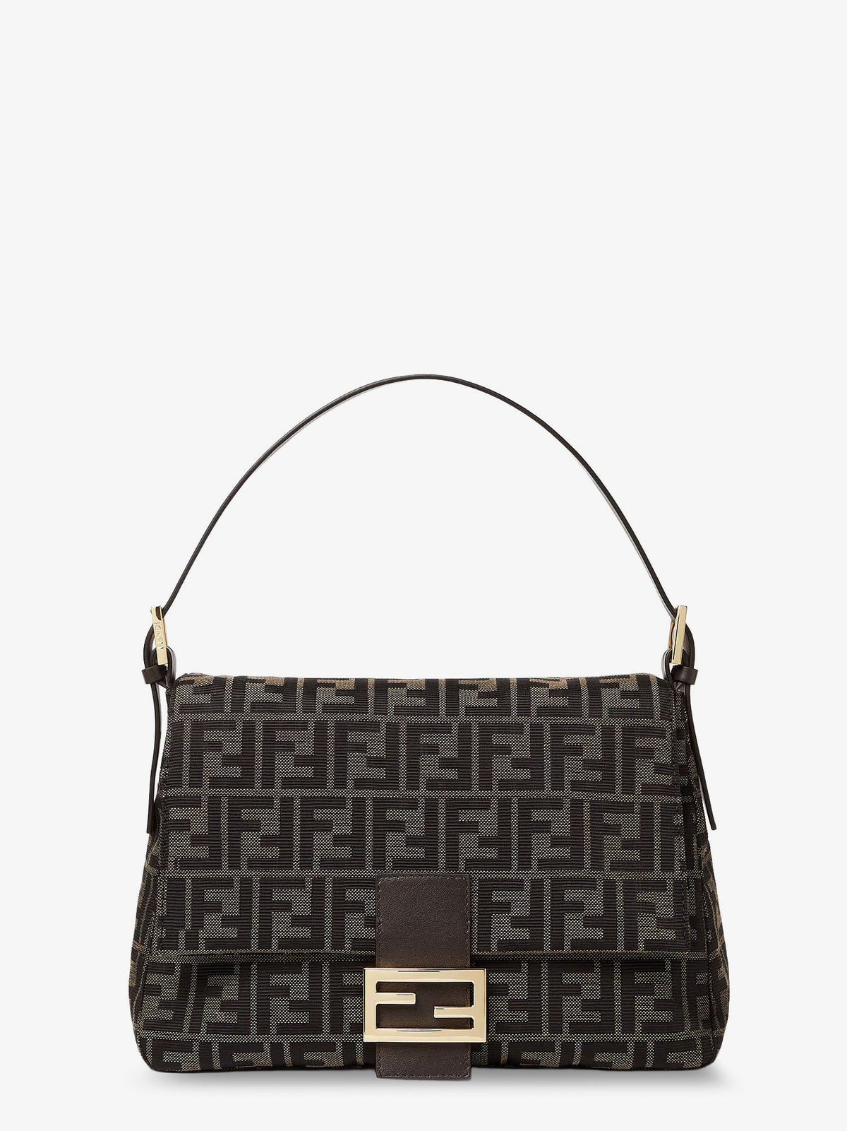 Flap 26325 FF Zucca Jacquard shoulder bag