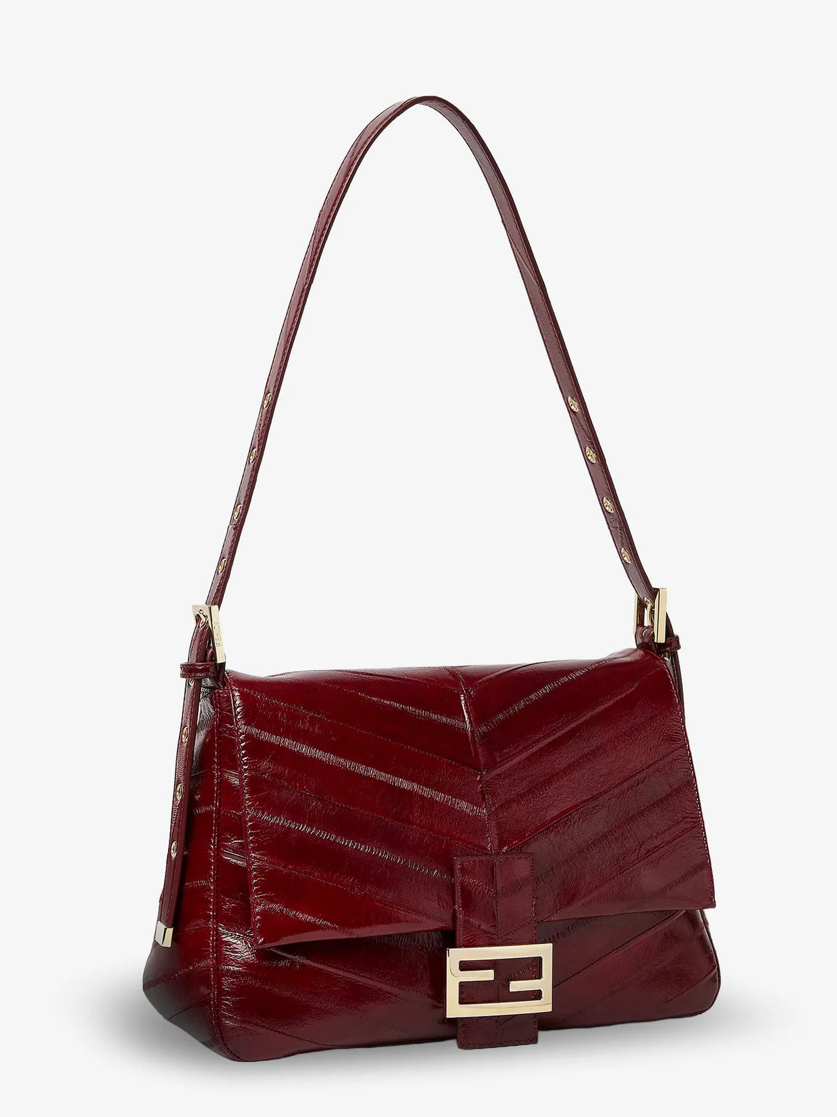 Flap 26325 FF Zucca Jacquard shoulder bag