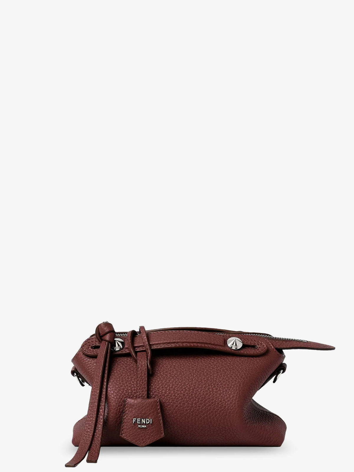 Boston leather handbag